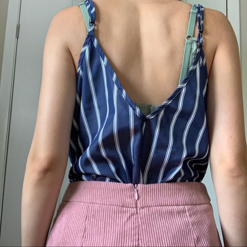 Striped spaghetti top - Picture 2 of 6